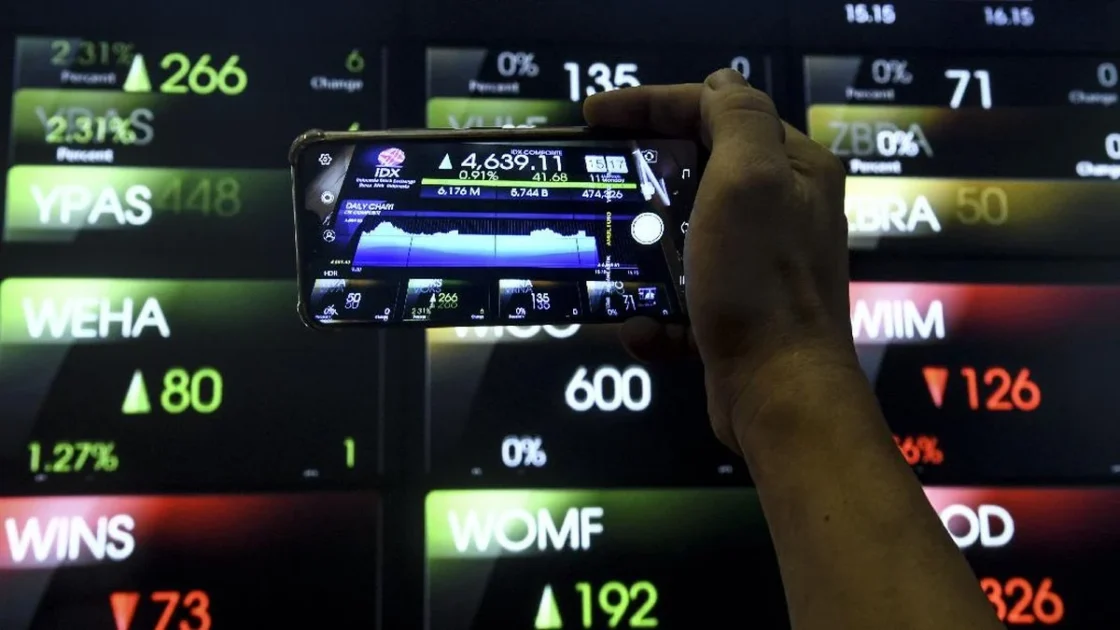 IHSG Ditutup Menguat ke Level 5.282 pada Perdagangan Rabu