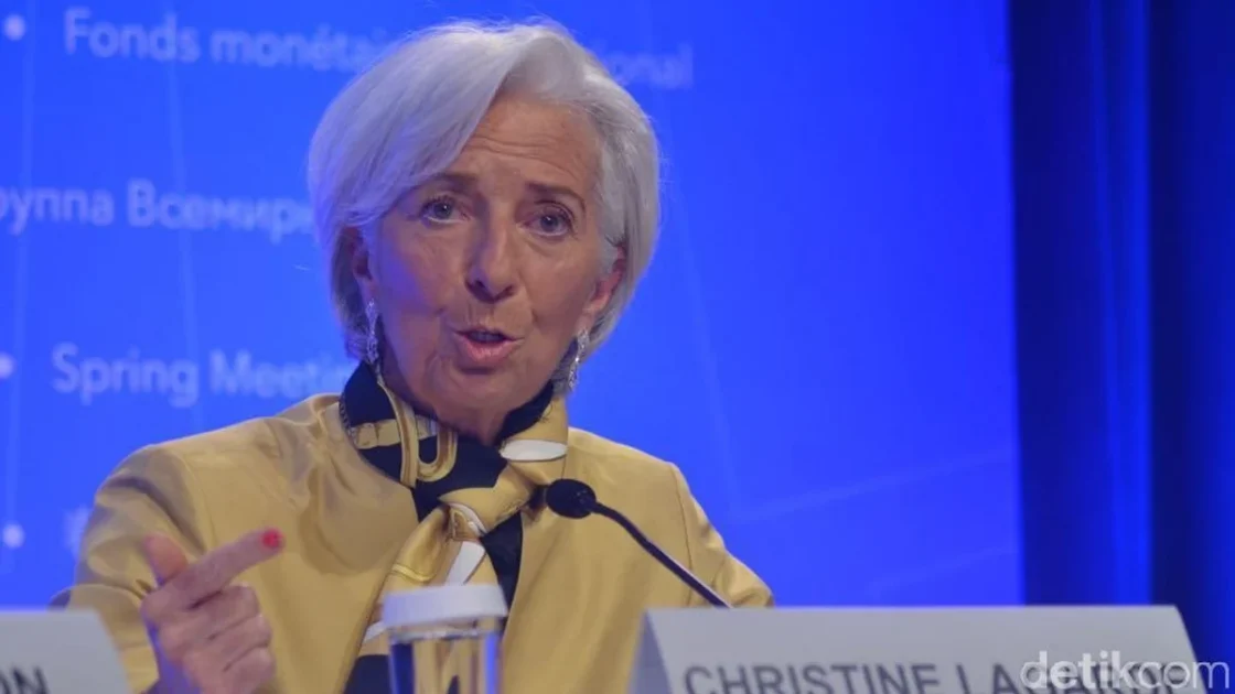 Bos Bank Sentral Eropa Christine Lagarde Mundur