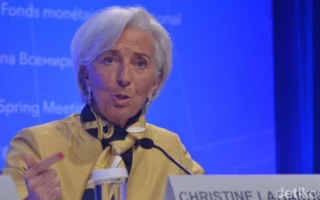 Bos Bank Sentral Eropa Christine Lagarde Mundur
