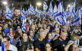 Ribuan Warga Israel Demonstrasi Tuntut Netanyahu Jelang Pemilu