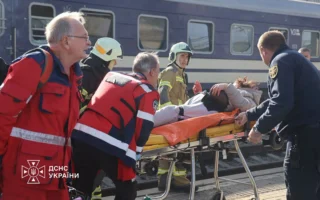 Serangan Drone Rusia Tewaskan 13 Orang di Stasiun Ukraina