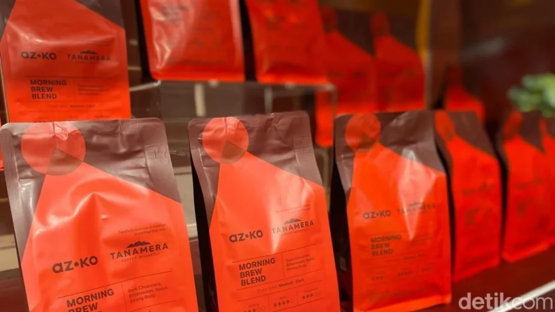 AZKO Gandeng Tanamera Coffee Hadirkan Biji Kopi Morning Brew