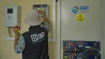 BRI Peduli Salurkan Energi Surya untuk Desa dan Pascabencana