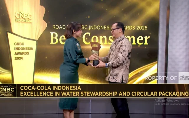Coca Cola Sabet Penghargaan Ekonomi Sirkular CNBC Indonesia