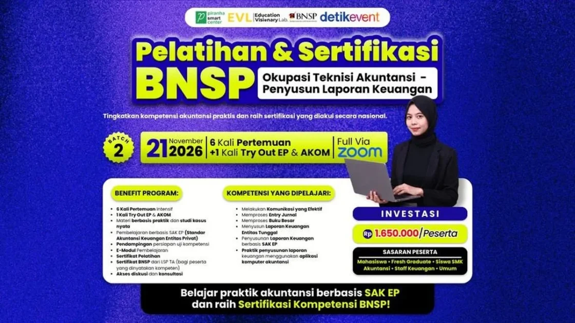 Tips Karier Akuntansi: Tingkatkan Kompetensi Lewat Sertifikasi BNSP