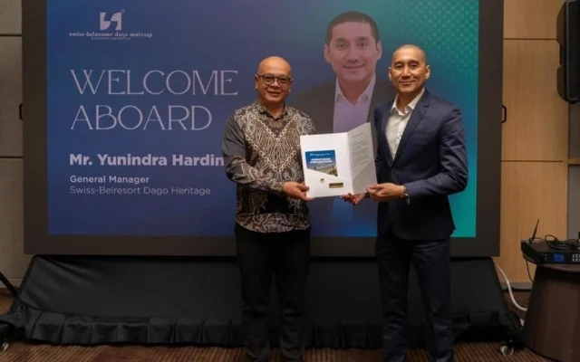 Yunindra Hardino Resmi Pimpin Swiss-Belresort Dago Heritage