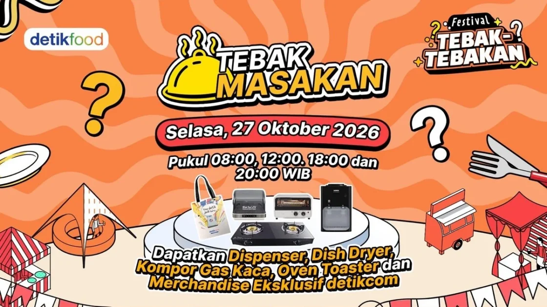 Tantangan Tebak Masakan detikFood Berhadiah Menarik