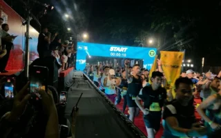 Pramono Anung Lepas Peserta Marathon Jakarta Running Festival