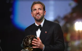 Harry Kane Menang Tipis 28 Poin atas Mbappe di Ballon d’Or