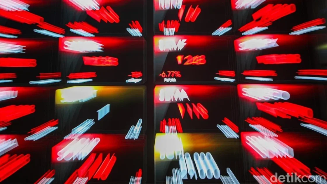 IHSG Ditutup Melemah ke Level 5.373 Pada Perdagangan Senin