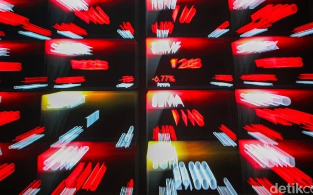 IHSG Ditutup Melemah ke Level 5.373 Pada Perdagangan Senin