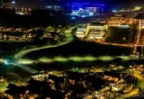 Penampakan Perdana IKN dari Udara saat Malam Hari
