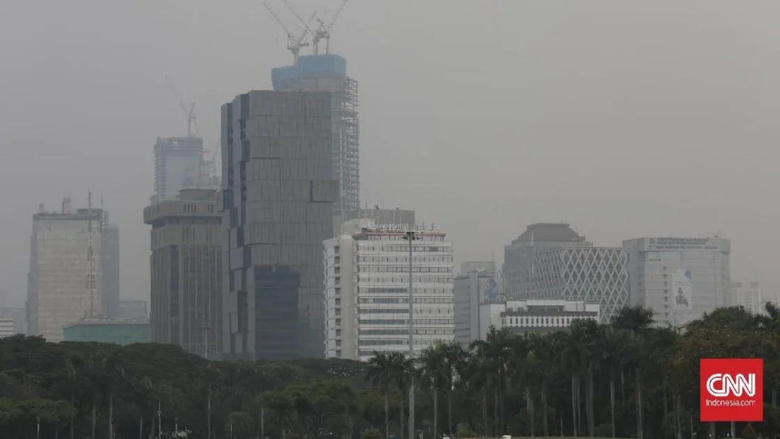 Pemprov DKI Catat Penurunan Konsentrasi Polutan di Jakarta
