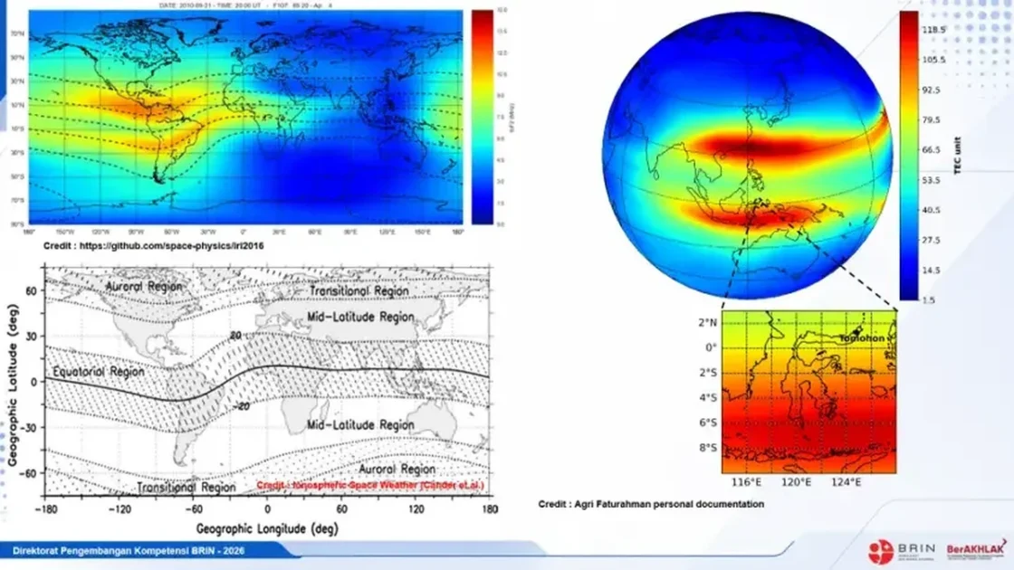 Bahaya Sinyal GPS di Indonesia Akibat Zona Anomali Ionosfer