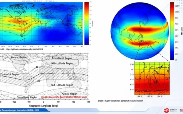 Bahaya Sinyal GPS di Indonesia Akibat Zona Anomali Ionosfer