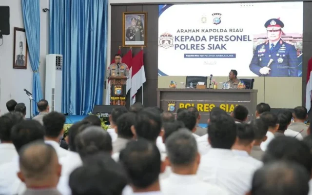 Kapolda Riau Minta Kapolsek dan Bhabin Aktif Temui Warga