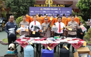 Polres Malang Ungkap 273 Kasus Kejahatan Selama Sikat Semeru 2026