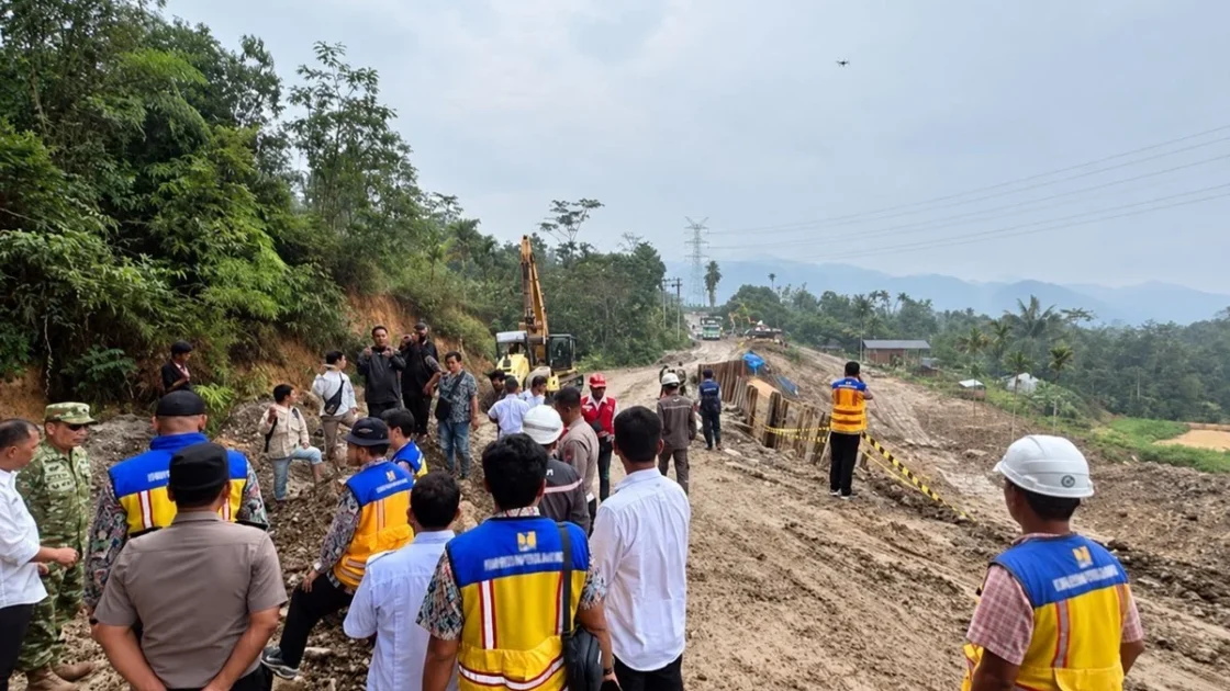 Jalur Tarutung-Sipirok Dibuka, Perbaikan Permanen Dikebut