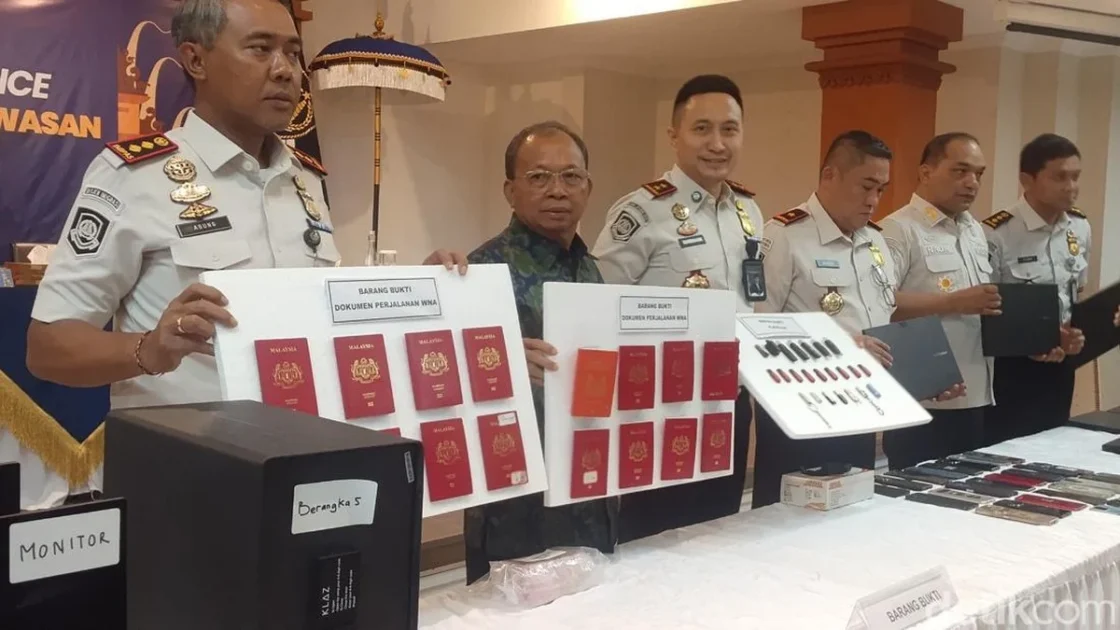 17 WN Malaysia dan Singapura Ditangkap Imigrasi Bali