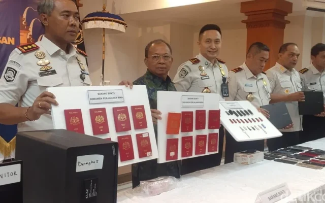 17 WN Malaysia dan Singapura Ditangkap Imigrasi Bali