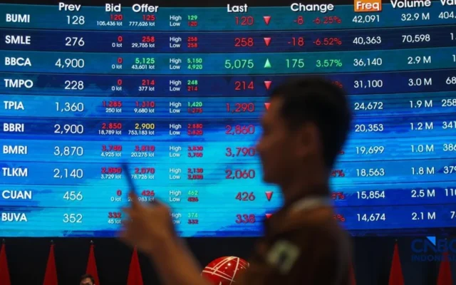 IHSG Turun 1,29% Sesi I, Asing Borong Saham Ini