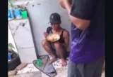 Maling Seng di Medan Diberi Makan Warga Usai Ngaku Kelaparan