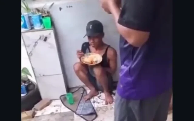 Maling Seng di Medan Diberi Makan Warga Usai Ngaku Kelaparan