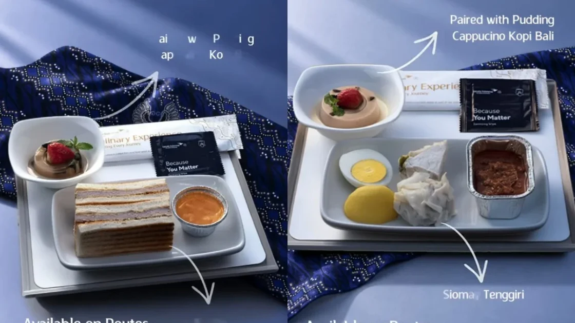 Garuda Indonesia Sajikan 300 Makanan Nusantara di Udara