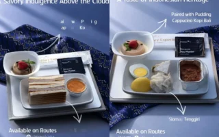 Garuda Indonesia Sajikan 300 Makanan Nusantara di Udara