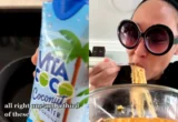 Ramyeon Dimasak Pakai Air Kelapa, Begini Kata Influencer Korea
