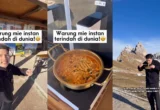 Unik! Warung Mie Instan Rp200 Ribu di Dolomites Italia