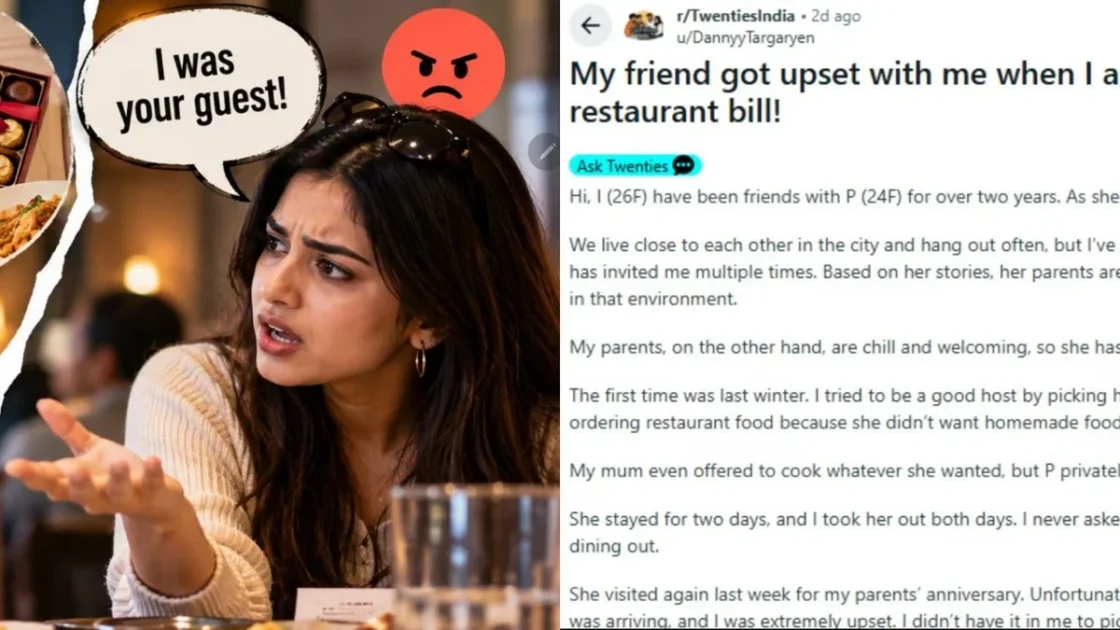 Wanita Ini Dicap Teman Buruk Gara-Gara Minta Split Bill Makanan