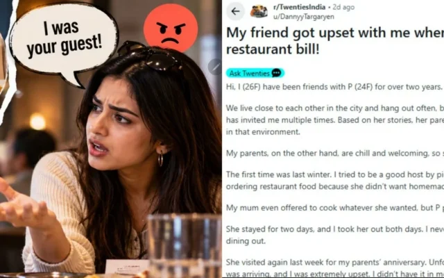 Wanita Ini Dicap Teman Buruk Gara-Gara Minta Split Bill Makanan