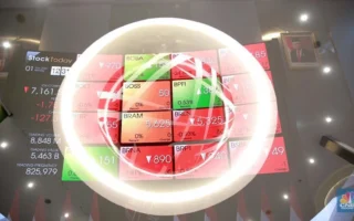 Market Cap 10 Saham Jumbo RI Longsor Rp3.147 T