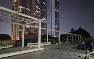 Proyek Travelator Stasiun Karet-Sudirman Baru Mulai Dikerjakan