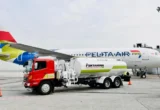 Gibran Tinjau Produksi 11 Juta Liter SAF dari Minyak Jelantah