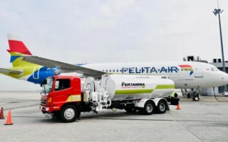 Gibran Tinjau Produksi 11 Juta Liter SAF dari Minyak Jelantah