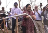 Pupuk Indonesia Bangun Irigasi di Lima Daerah Atasi KEKERINGAN