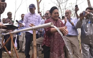 Pupuk Indonesia Bangun Irigasi di Lima Daerah Atasi KEKERINGAN