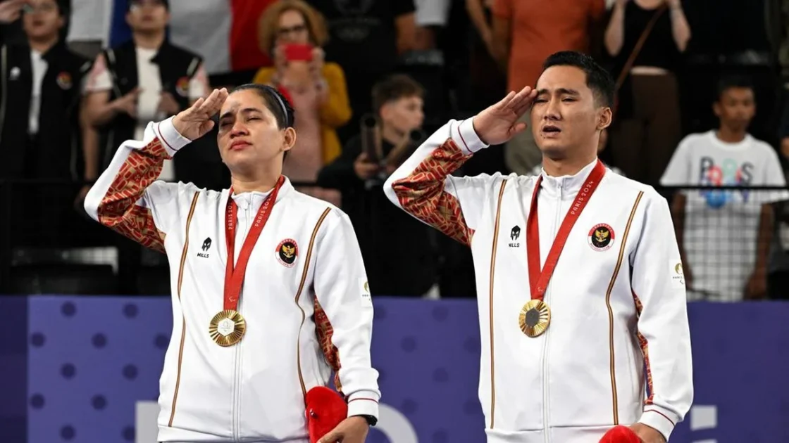 Ratri/Hikmat Raih Emas Para Badminton Asian Para Games 2026