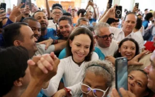 Pemimpin Oposisi Venezuela Maria Corina Machado Kembali
