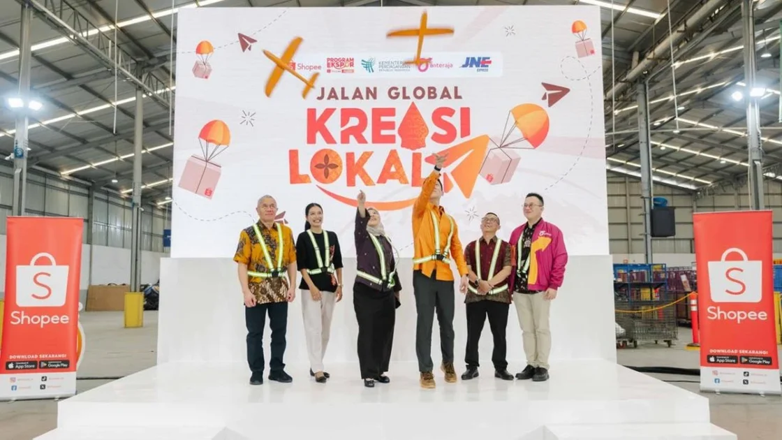 Shopee Buka Rute Ekspor Baru ke Empat Negara Lewat FLEXI