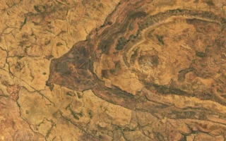 Penampakan Kawah Mirip Laba-laba Raksasa di Australia oleh NASA