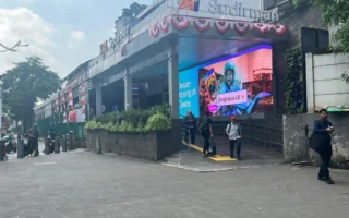 Dua Pintu Masuk Stasiun MRT Dukuh Atas Ditutup Sementara