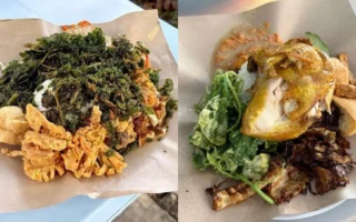 Bayam Goreng Ayam Gepuk Picu Perdebatan Warga Malaysia