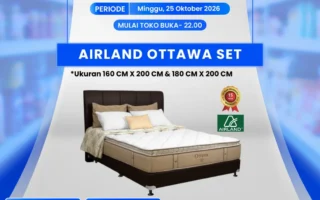 Transmart Full Day Sale Tawarkan Diskon Tempat Tidur