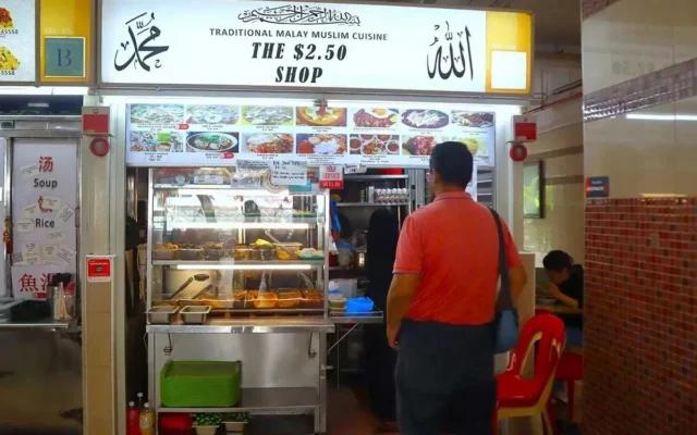 Warung Halal Murah di Singapura Jual 14 Menu Rp35 Ribuan